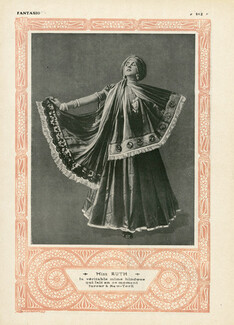 Miss Ruth 1909 Danseuse hindoue, India