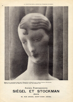 Siégel et Stockman 1927 La Haute Couture à l' Exposition de Madrid