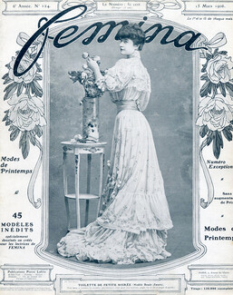 Boué Soeurs 1906 Evening Dress, Photo Paul Boyer