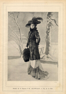 Grunwaldt 1908 Fur Coat, Photo Félix