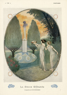 Kuhn-Régnier 1912 ''La Douce Offrande'' Angel