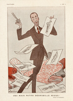 Barrère 1924 Jean Patou, Caricature