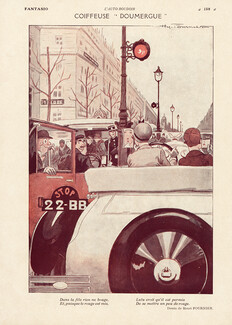 Henry Fournier 1928 Coiffeuse "Doumergue", Driving and make up