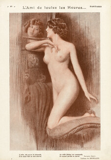 Gustave Brisgand 1926 Nude
