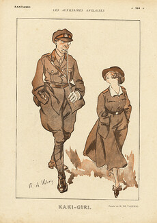 Kaki-girl R. de Valerio - British soldier