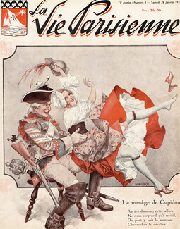 Chéri Hérouard 1933 La Vie Parisienne cover, Le Manège de Cupidon