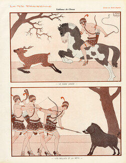 Kuhn-Régnier 1930 Tableaux de chasse, Huntress
