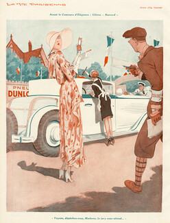 Henry Fournier 1930 Concours d'Elégance, Elegant Parisienne