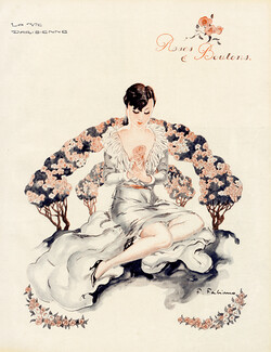 Fabien Fabiano 1931 Roses et Boutons, Flowers