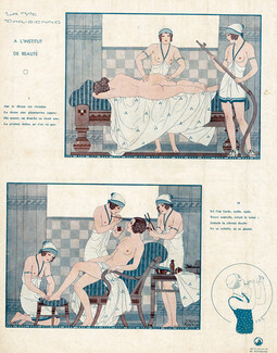 Joseph Kuhn-Régnier 1932 A l'Institut de Beauté, Massage, Make-up