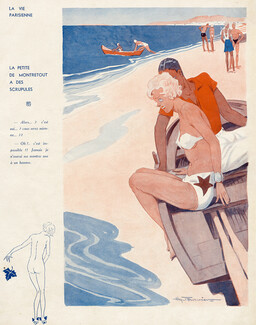 Henry Fournier 1933 Swimwear, Bathing Beauty