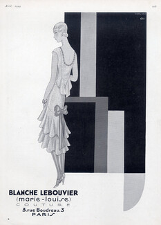Blanche Lebouvier (Couture) 1929