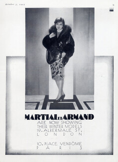 Martial et Armand (Couture) 1927