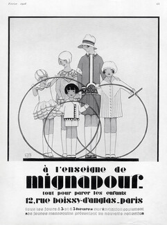 Mignapouf (Department Store) 1928 Children
