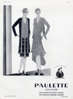 Paulette (Couture) 1928 (Ancienne maison Anna)