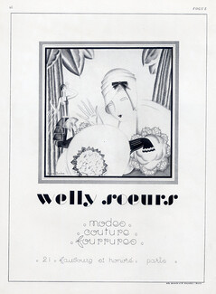 Welly Soeurs (Couture) 1927 Yves Gueden