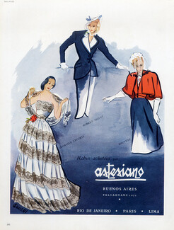 Germaine Lecomte, Bruyère, Robert Piguet 1947 Simone Souchi
