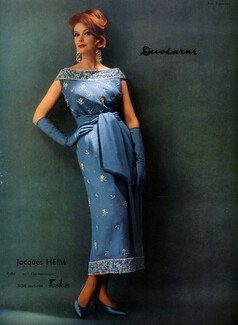 Jacques Heim 1960 Evening Gown, Ducharne