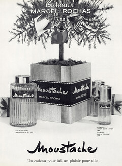 Marcel Rochas (Perfumes) 1963 Moustache, Atomizer