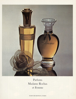 Marcel Rochas, Perfumes — Original adverts and images