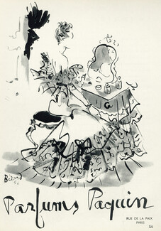 Paquin (Perfumes) 1945 Christian Bérard