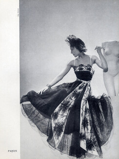 Paquin 1941 Evening Gown, Edgar Elshoud