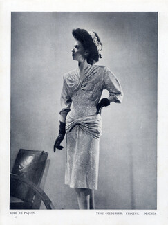 Paquin (Couture) 1946 Coudurier Fructus Descher
