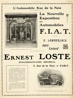 Fiat 1907 Ernest Loste, Rue De La Paix