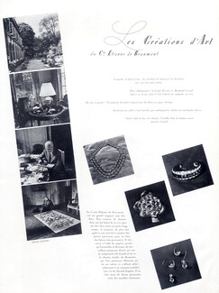 Comte Etienne de Beaumont (jewelry designer) 1939 Elsa Schiaparelli, photos Boris Lipnitzki