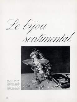 Le bijou sentimental, 1946 - Modern Style Jewels, Kees Van Dongen, Text by Louise de Vilmorin, 6 pages