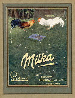 Suchard 1914 Milka, Cockerels