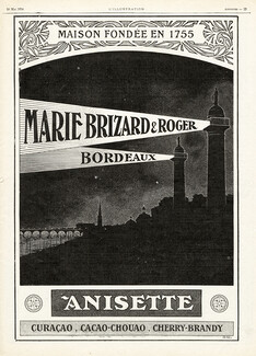 Marie Brizard 1912 Lighthouses