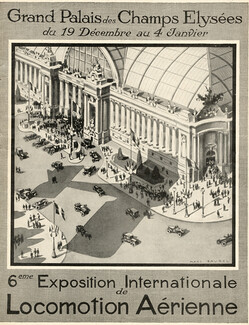 Exposition de Locomotion Aérienne 1919 Saurel, Grand Palais, Airplane