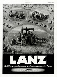 Lanz 1941 Machines Agricoles, Tracteur