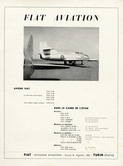 Fiat (Aviation) 1955 Airplane