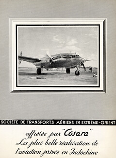 Société de Transports Aériens en Extrême-Orient 1952 Cosara, Indochine