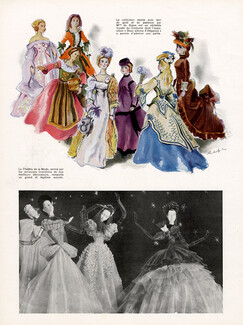 Poupées 1951 Dolls, Collection de Mme de Galea, Théatre De La Mode, Reschofsky