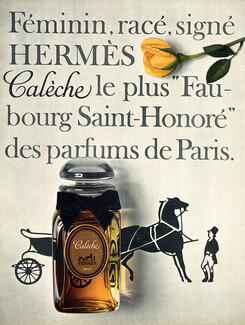 Hermès (Perfumes) 1962 Calèche (version "Fau-bourg")