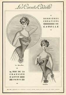 Cadolle (Lingerie) 1907 Corset