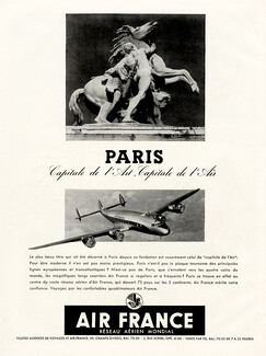 Air France 1951 Chevaux De Marly