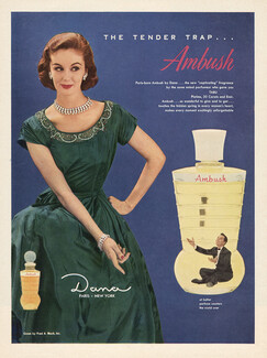 Dana (Perfumes) 1955 Ambush, Gown by Fred A Block