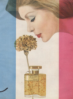 Dana (Perfumes) 1962 Photo Blumenfeld, 20 Carats