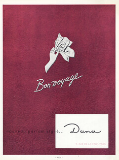 Dana (Perfumes) 1957 Bon Voyage