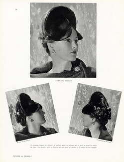 Caroline Reboux 1935 Boucheron, Photo Meerson