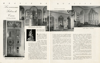 Les nouveaux Salons de Caron, 1946 - Interior Decoration, Texte par Edwige Bouttier, 3 pages