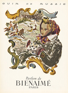 Bienaimé (Perfumes) 1947 Cuir de Russie
