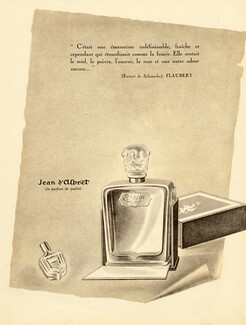 Perfume bottles 1949 Jean d'Albret, Maggy Rouff & Nina Ricci