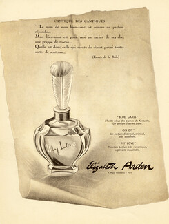 Elizabeth Arden (Perfumes) 1949 My Love