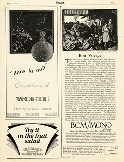 Worth (Perfumes) 1926 Dans La Nuit