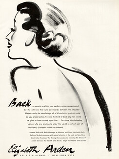 Elizabeth Arden 1937 Back, Ardena Baths...